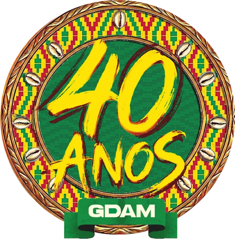 Selo 40 anos GDAM, versão verde