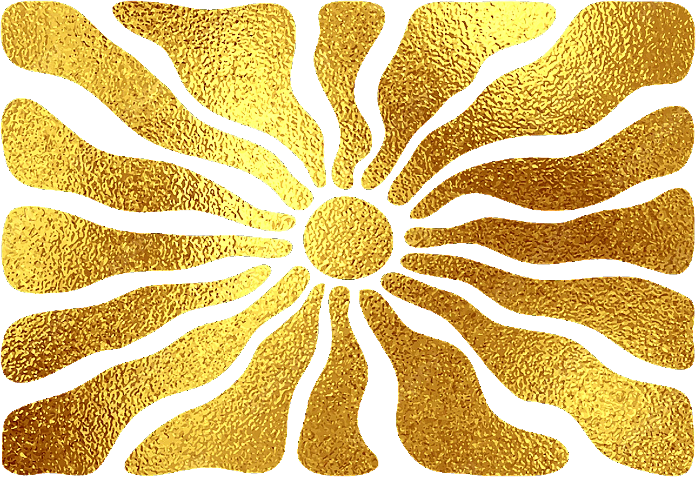 Sol dourado da identidade visual do Dancehall Ka’aysarà