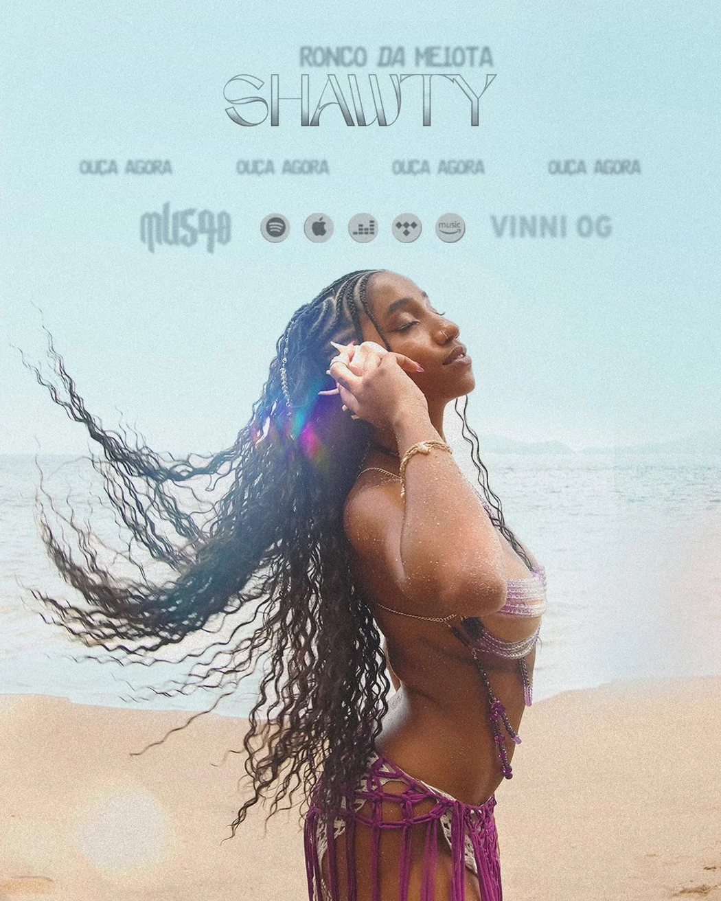 Peça ouça agora com Shawty e os ícones das plataformas
