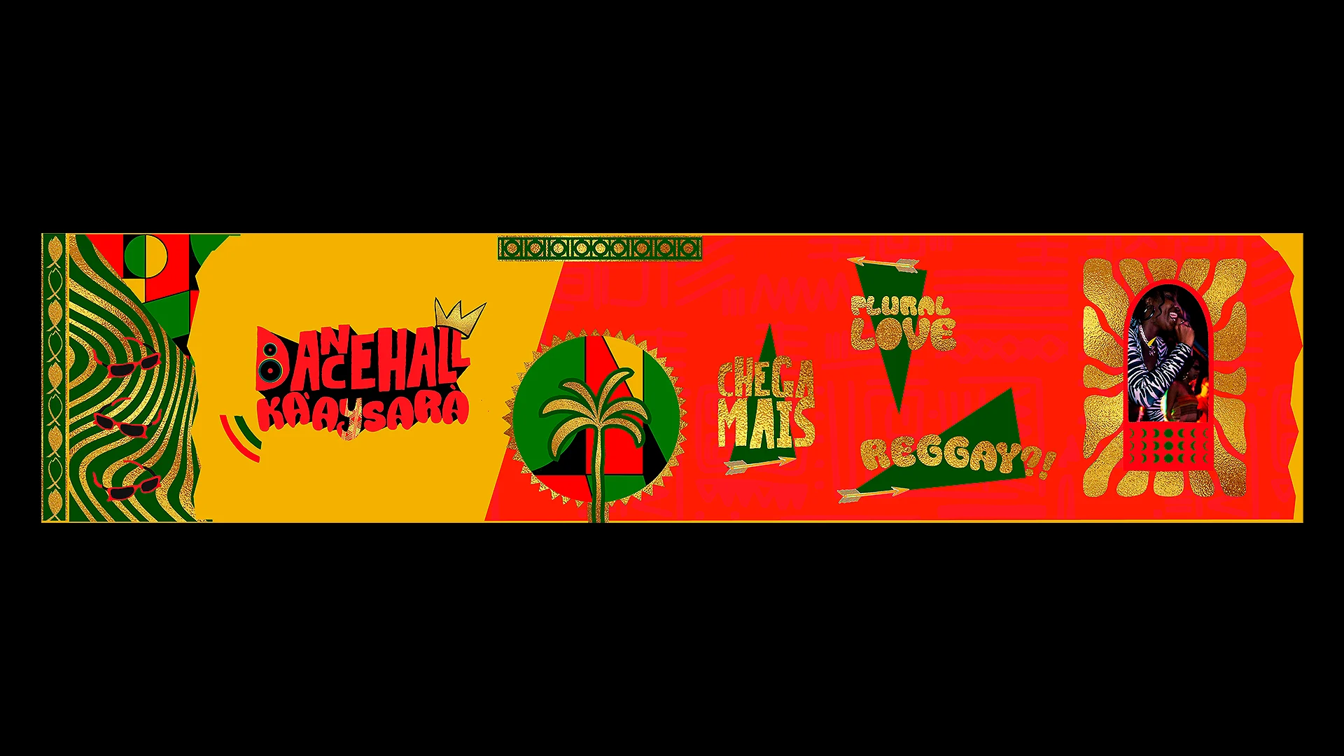 Banner horizontal da identidade visual do Dancehall Ka’aysarà